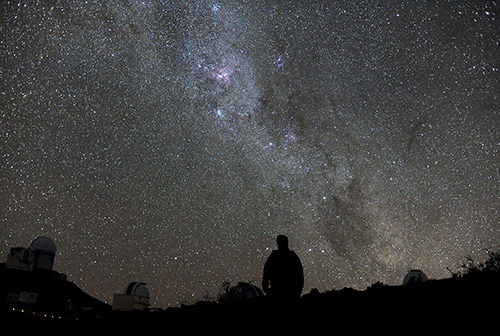Starry Night at La Silla. Creative Common license 3.0 ESO/H. Dahle